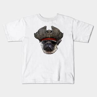 Pug Pirate Kids T-Shirt